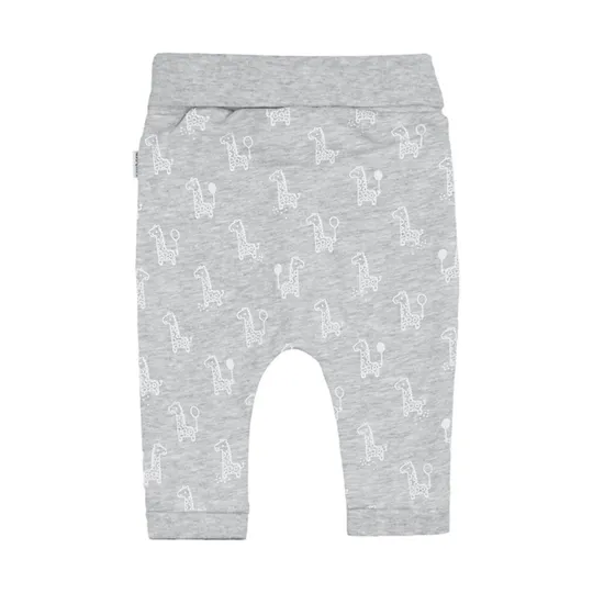 Feetje AOP Giraffe Hose Grey Melange Gr. 62