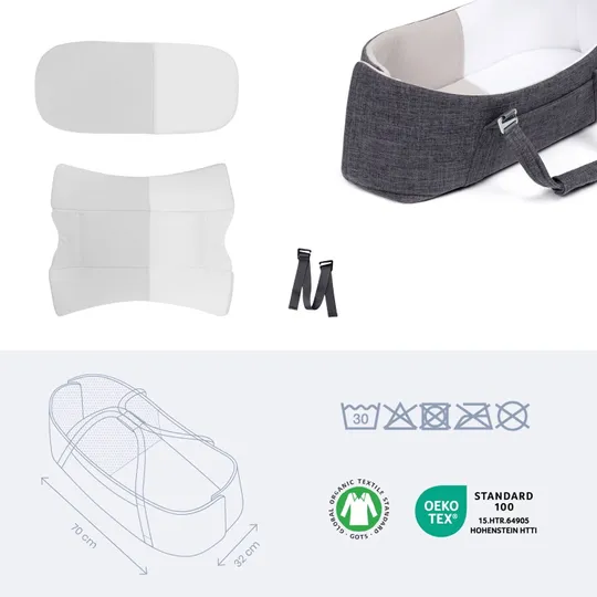 Doomoo Nest'N Go - Grau