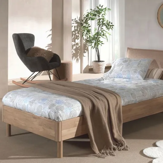 Vipack Bett - Forrest - 90 x 200 cm - Eiche