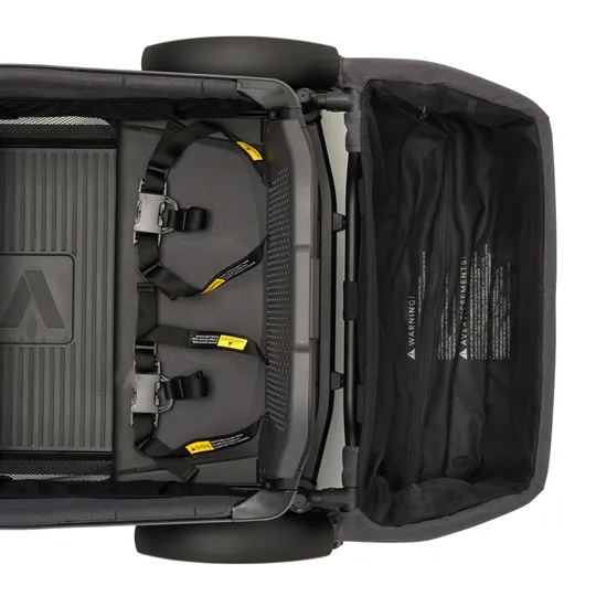 Veer Cruiser XL Gepäcktasche – Dunkelgrau/ Schwarz
