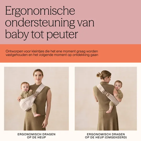 Ergobaby Upsie Babytrage – Black Leopard