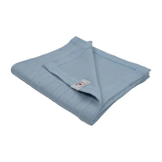 Lodger Hydrophiles Tuch - 70 x 70 cm - Blue Fogg
