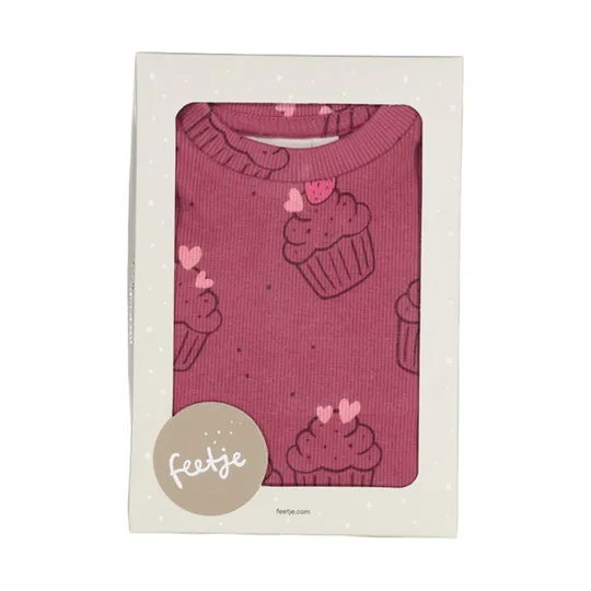 Feetje Chloe Cupcake Premium Pyjama - Violet