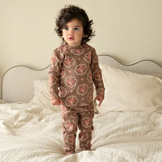 Feetje Maddie Medallion Premium Pyjama - Braun