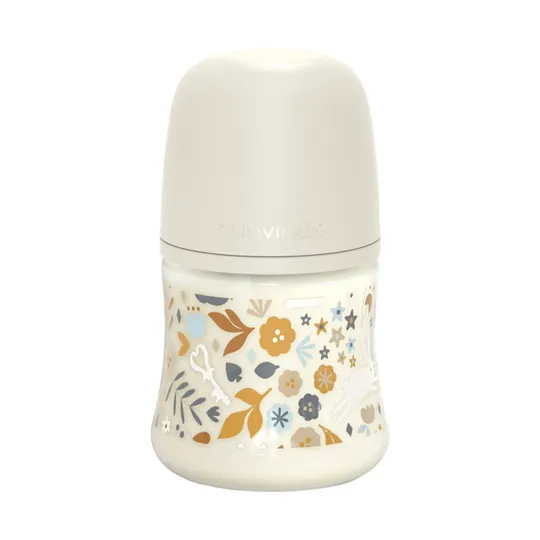 Suavinex Babyflasche - SX Pro - Wonderland - Slow Flow - 150ml - Beige