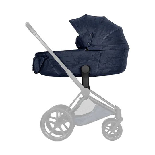 Cybex e-Priam 5 Style Rebellious Luxury 2-in-1 Kinderwagen – Denim Blue | Navy Blue