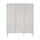 Europe Baby Kleiderschrank 3D Sterre Oatmeal ohne Untergestell