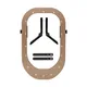 Kidsmill Up! Newborn Frame - Chestnut