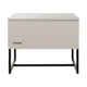 Kidsmill Intense Matt II Oatmeal Nachttisch Mit Oberplatte Ohne Gestell