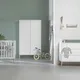 Europe Baby Sterre Kommode 3schudblade Weiss ohne Untergestell