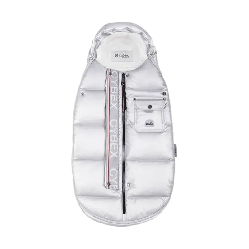 Cybex Fußsack - Platinum Winter Mini - Arctic Silver / Silver