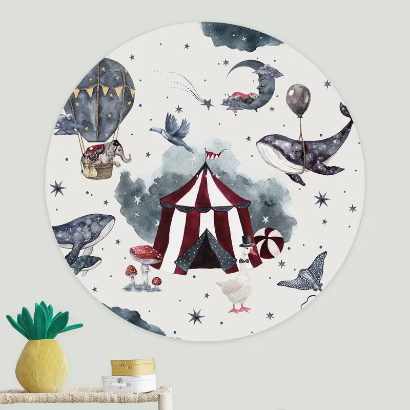 Creative Lab Amsterdam Milky Way Theatre Tapete Rund 95 cm