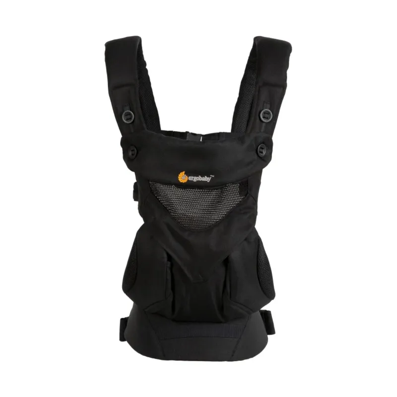 Babydraagzak 360 Sunrise Cool Air mesh Onyx black