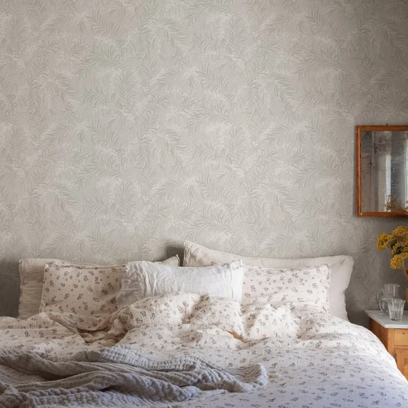 Sandberg Idun Tapete - Mineral Grey