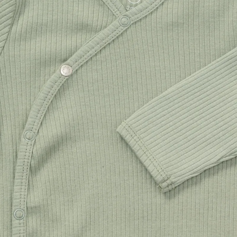 Noppies Boxpak Playsuit LS Iceberg Green 62 - 1610020 9409 62