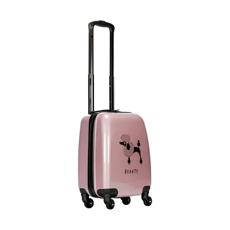 Puck Poodl Kinderkoffer - Rose- 46 cm