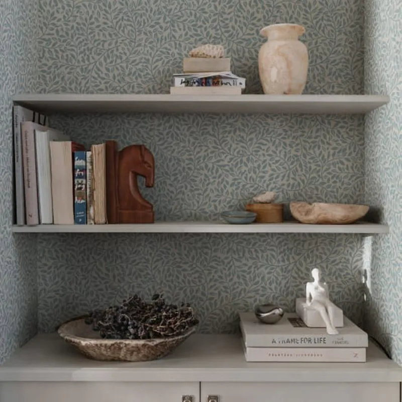 Sandberg Sigfrid Tapete - Indigo Blue