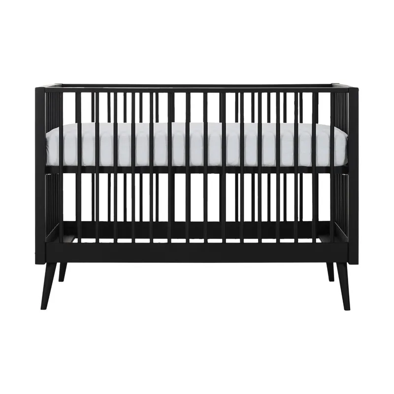 Europe Baby Evy Babybett Schwarz 60 x 120 cm