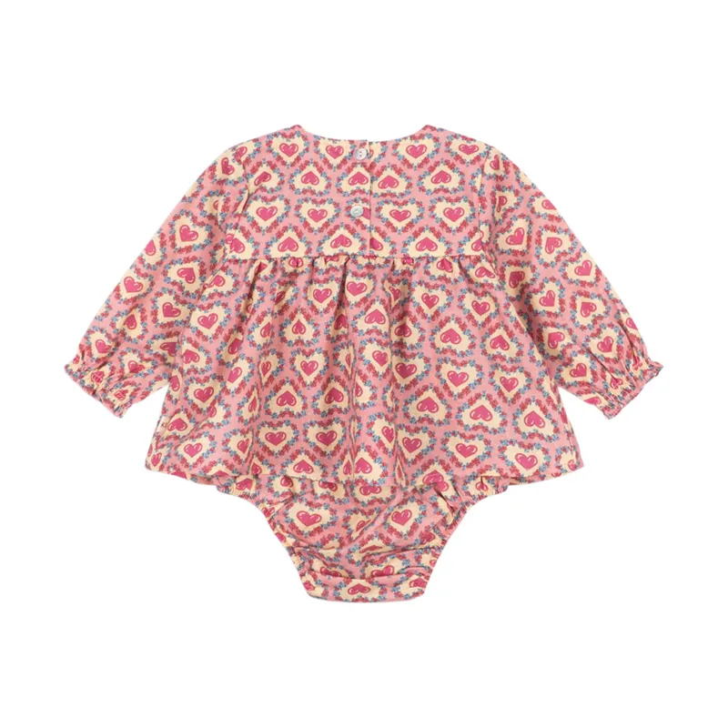 Konges Sløjd Evia Babybody - 0-1 Monat - Felice Rose