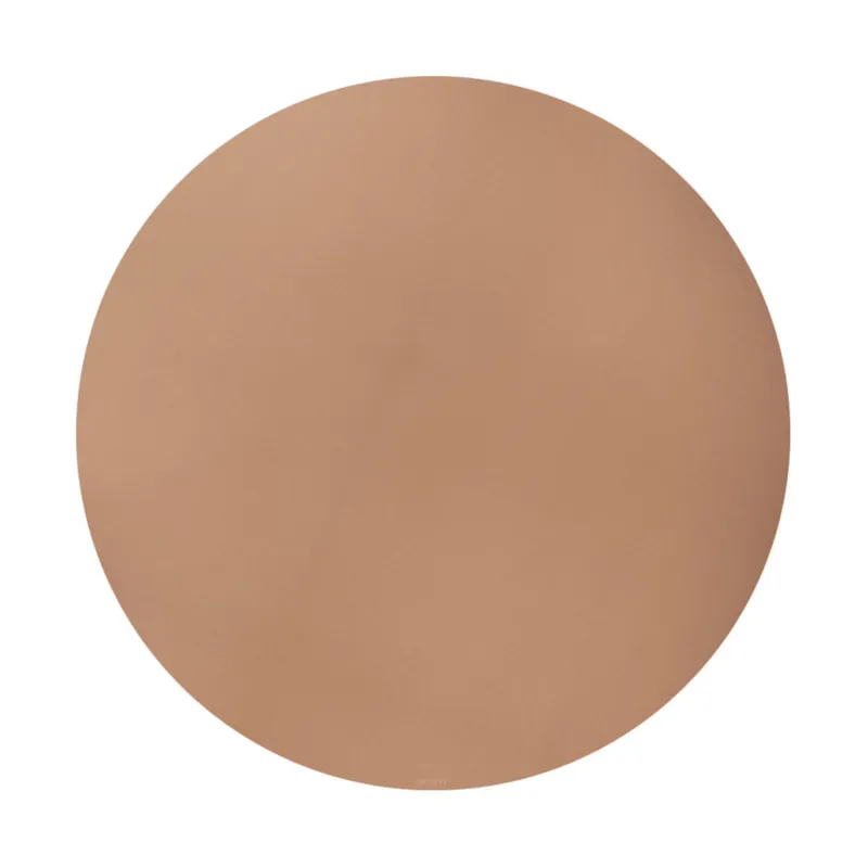 Eeveve Bodenmatte Rund - Cappuccino Brown