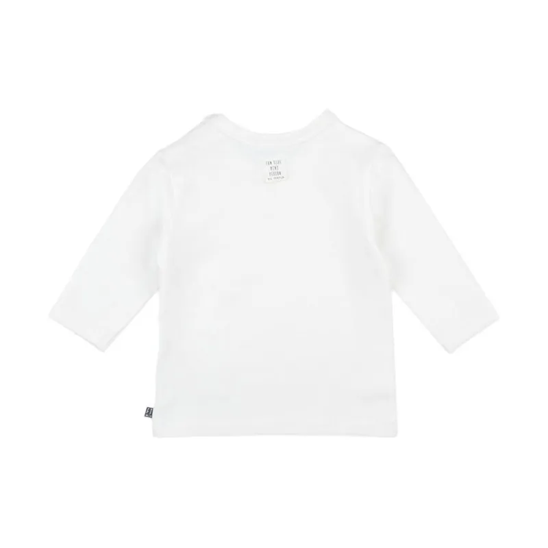 Feetje To The Moon Mini Person T-Shirt, Weiß, Gr. 62