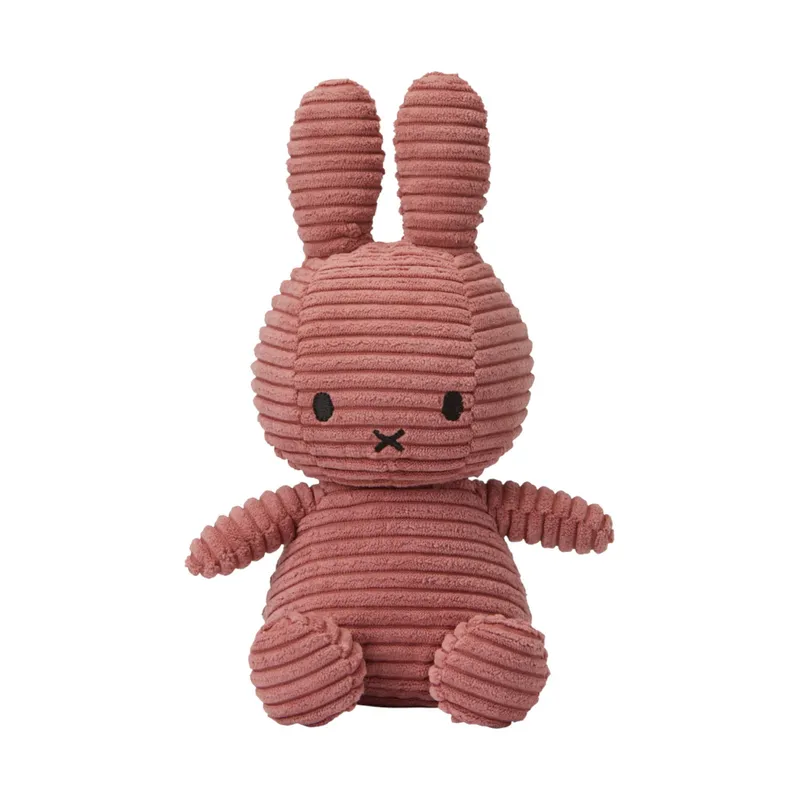 Miffy Corduroy Kuscheltier - 23 cm - ECO - Dusty Rose
