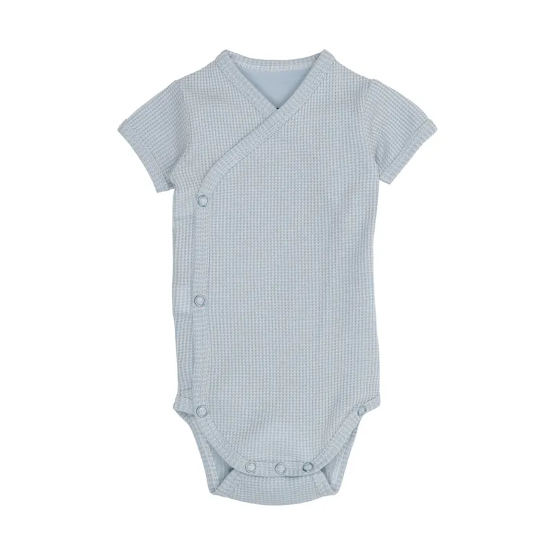 Lodger Ciumbelle Babybody Kurzarm - Größe 62 - Blue Fogg
