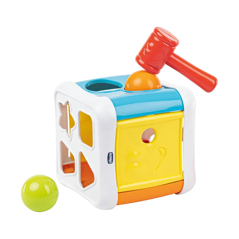 Chicco 2-in-1 - Sort & Beat Cube