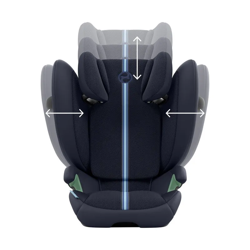 Cybex Solution G2 I-Fix Plus Autositz - Ocean Blue / Navy Blue