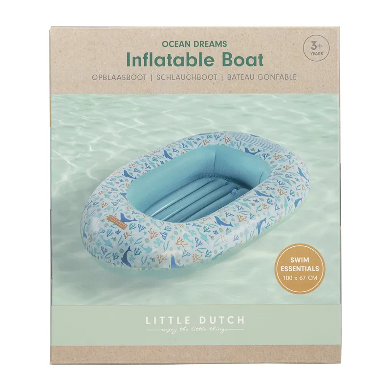 Little Dutch Ocean Dreams Schlauchboot - Blau