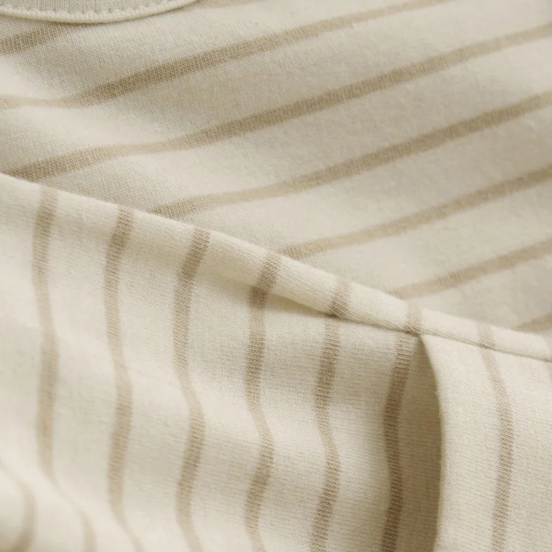 Noppies Nev Shirt Langarm - Stripe - Größe 68 - Offwhite