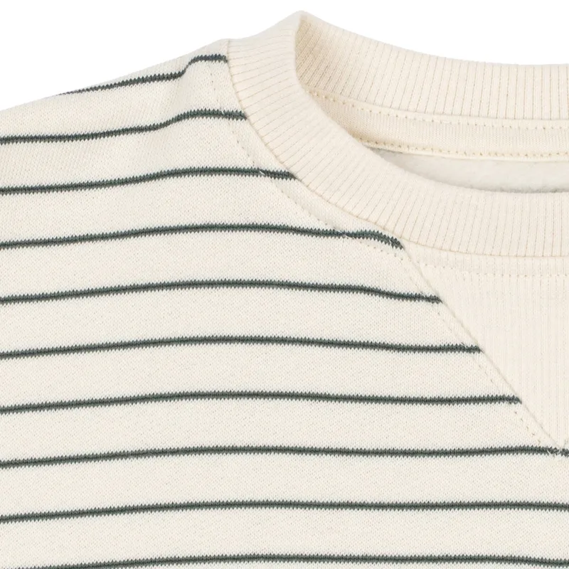 Konges Sløjd Amio Sweater - 6 Mte - Cilantro Stripe