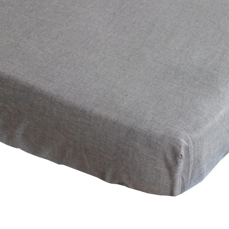 Bink Bedding Bo Spannbettlaken Grau 60 x 120 cm