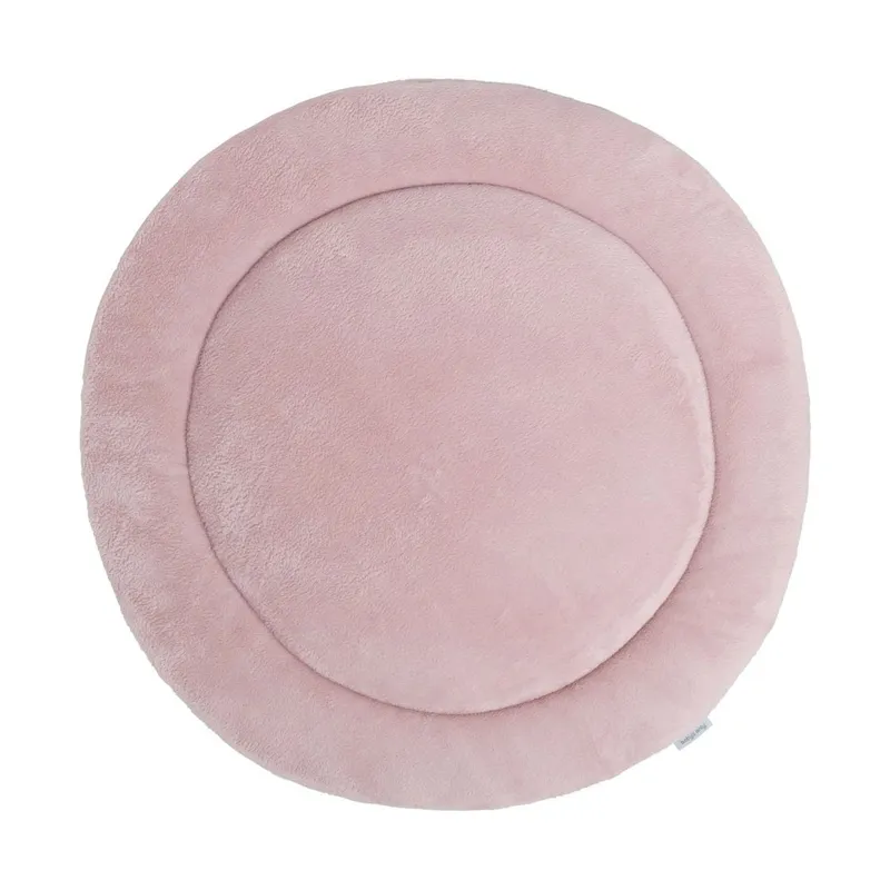 Baby’s Only Cozy Laufstallteppich Rund - Altrosa - Ø90 cm