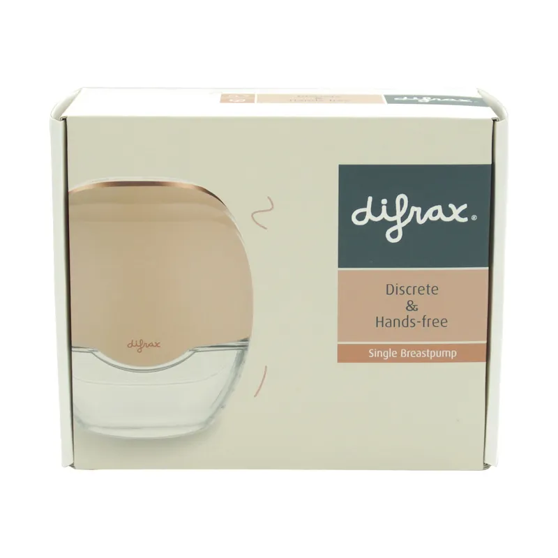 Difrax Hands-Free Milchpumpe - Kabellos und Kompakt