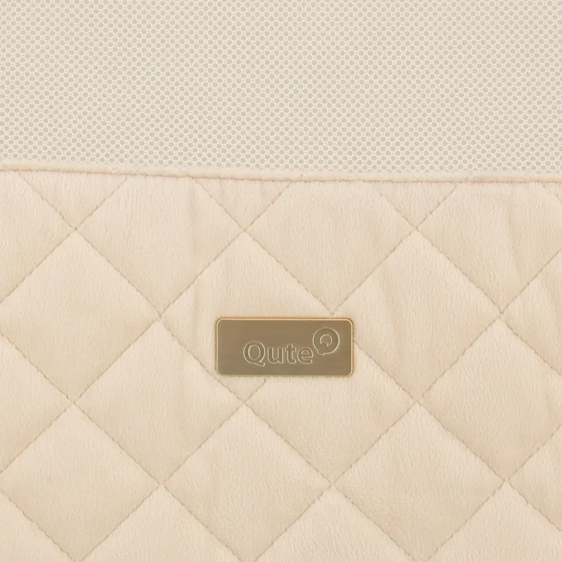 Qute Q-Wiggle Electric Co-Sleeper Cream - Hazel