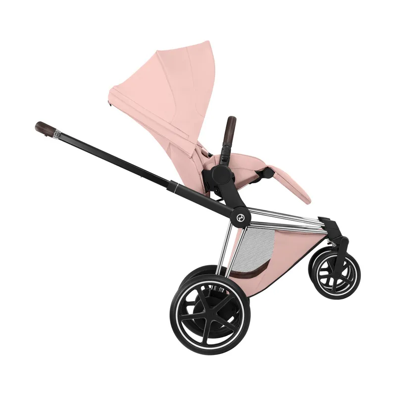 Cybex Kinderwagen 2-in-1 - e-Priam 5 Style - Chrome Brown Frame