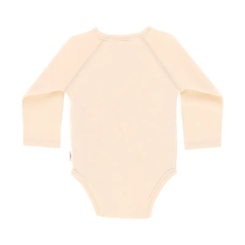 DAY Wickelbody Langarm - Gr. 62/68 - Apricot