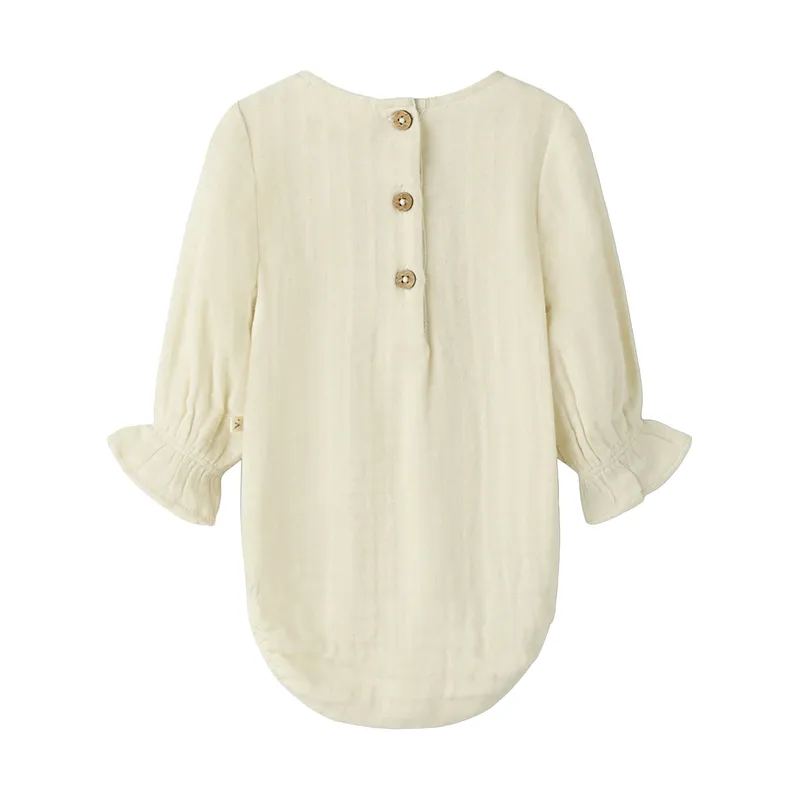 Lil Atelier Shirt - Gr. 74 - Turtledove