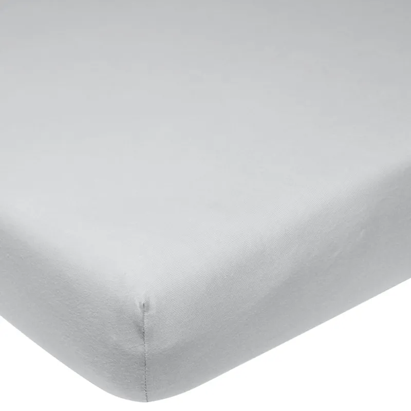 Meyco Jersey Spannbettlaken Light Grey 90 x 200 cm