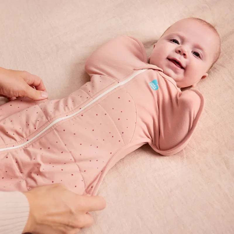 Love To Dream SwaddleUp™ 2.5 TOG - Stufe 1 - Größe M - Rose Pebble