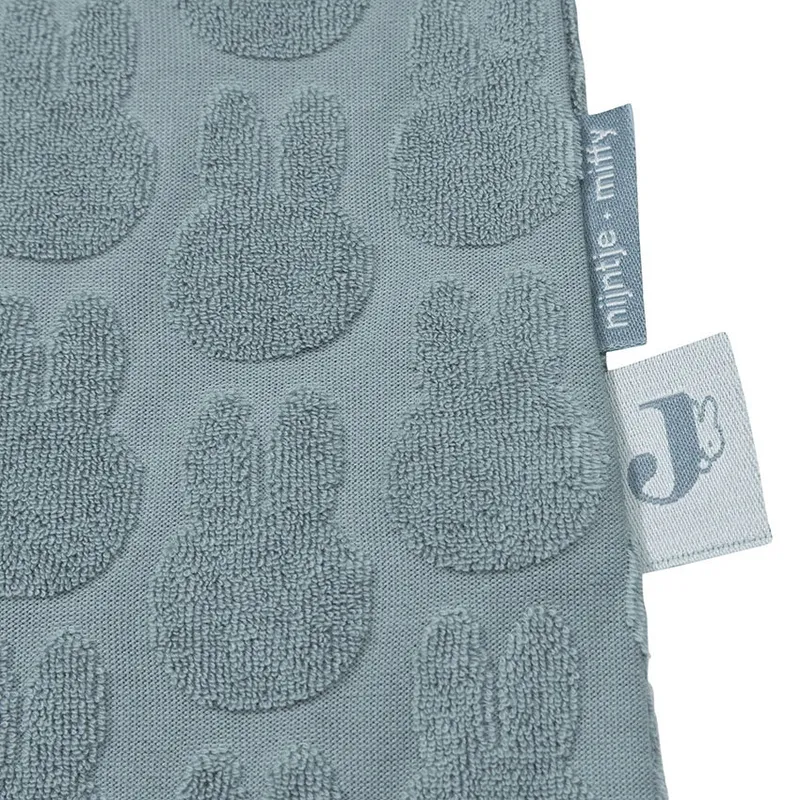 Jollein Schlafsack Jersey - 110 cm - Miffy Jacquard Terry Sea Green