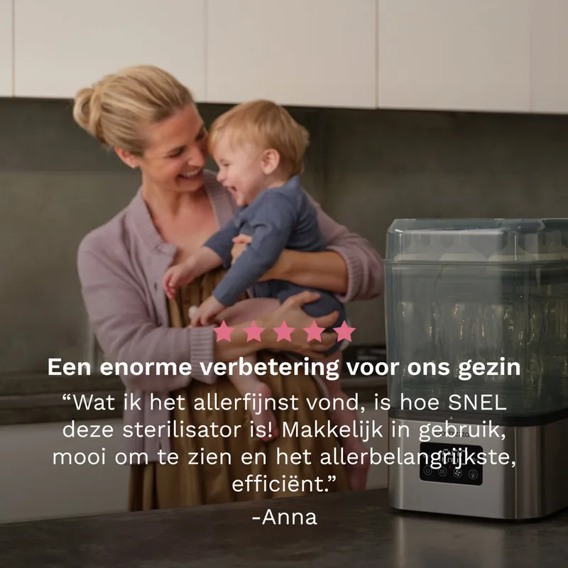 Baby Brezza Sterilisator und Flaschentrockner – SuperQuick