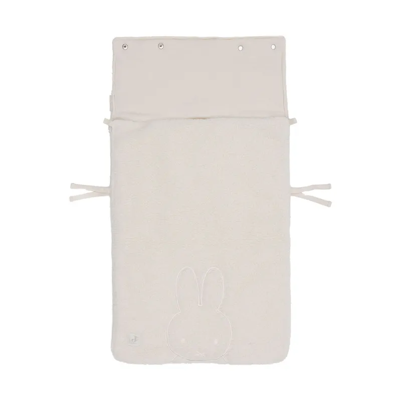 Jollein Miffy Teddy Fußsack 3/5 Punkte - Gruppe 0+ - Oatmeal