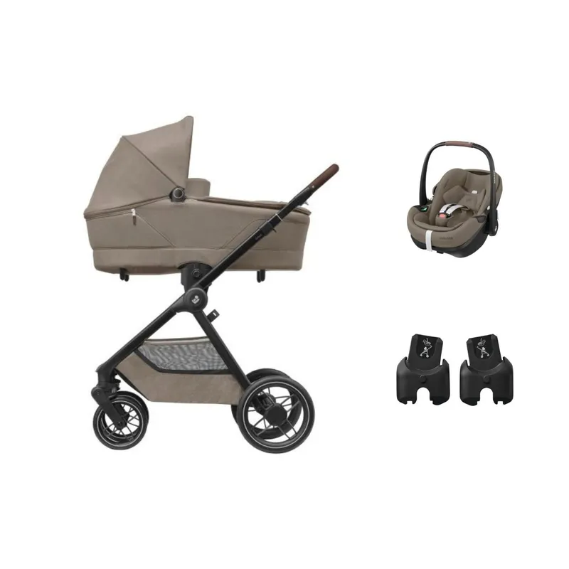Maxi-Cosi Kinderwagen 3-in-1 - Oxford+ | Pebble 360 Pro 2 | Kindersitzadapter
