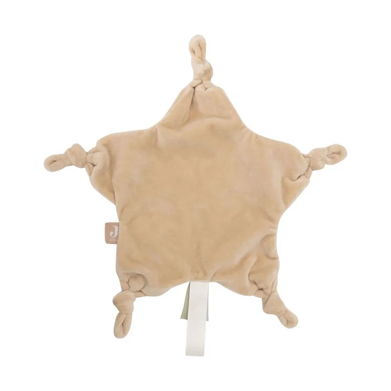 Jollein Schnullertuch Little Star - Biscuit