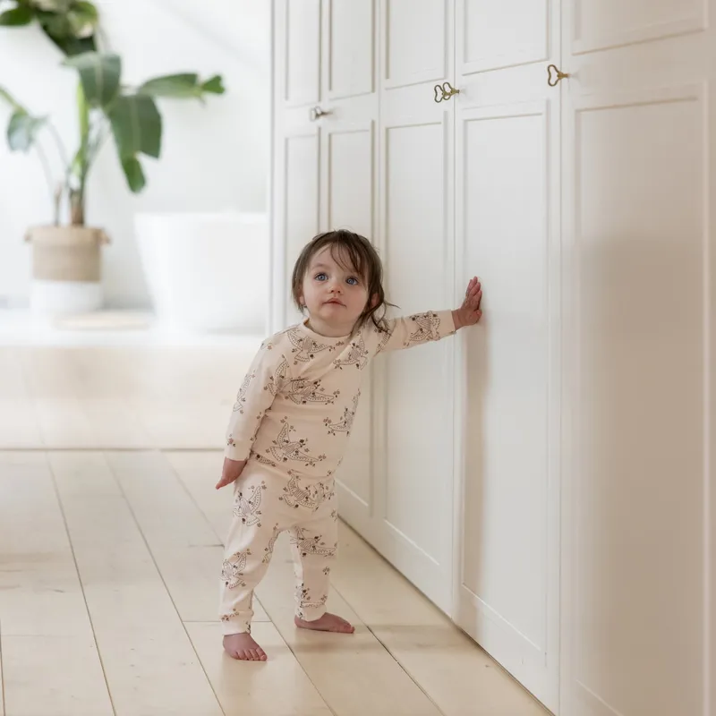 Feetje Pyjama Betsy Bird - Premium Sleepwear - Gr. 116 - Rosa
