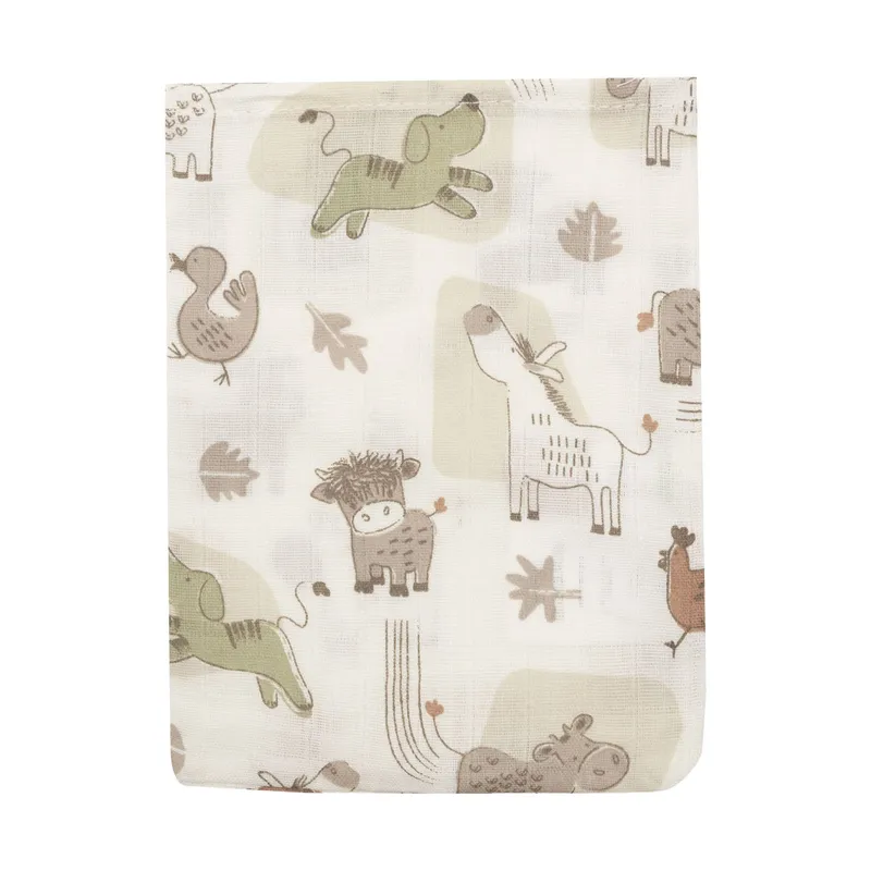 Jollein Barn Buddies Hydrophile Waschlappen – 3er-Pack