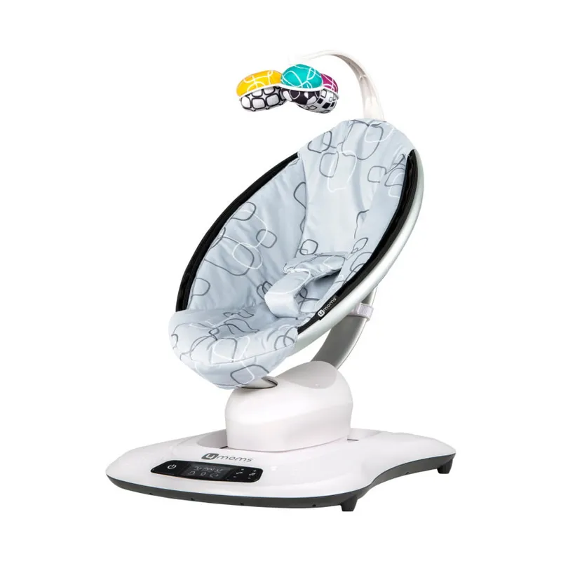 4moms mamaRoo 4 Plush Silver