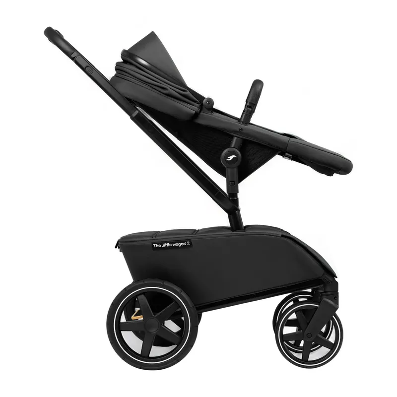 The Jiffle Wagon 2 Kinderwagen 6-in-1 - Black